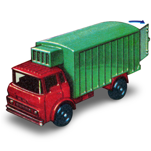 Refrigeration Truck With Open Door Icon 512x512 png
